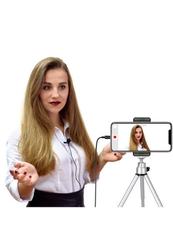 Петличный микрофон с Lightning штекером для записи на iPhone (581049) PowerDeWise (300854227)