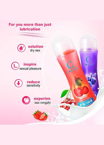 Їстівний лубрикант "CokeLife" 100 мл - Ультрагладкий (нейтральний) - Інтимна змазка No Brand (322400292)