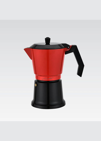 Кофеварка гейзерная МR-1657-6 300 мл 6 чашек красная Maestro (316631628)