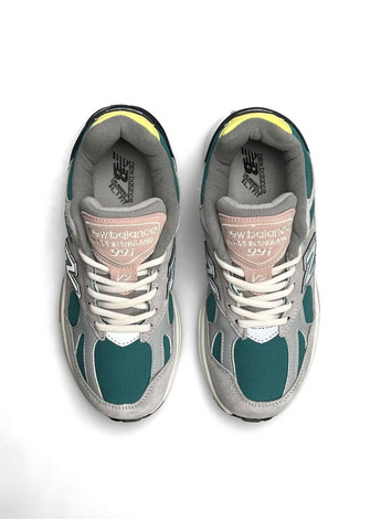Кросівки жіночі New Balance Grey Turquoise No Brand 911 сірі демісезони (339608886)