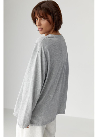 Лонг свободного фасона с надписью Lurex (362115957)