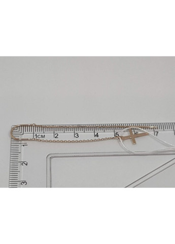 Золоті сережки-протяжки Хрестики. 580111 Tango (370718271)