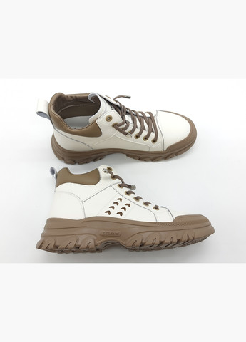 Жіночі черевики білі шкіряні L-10-6 23 см (р) Lonza (260007592)