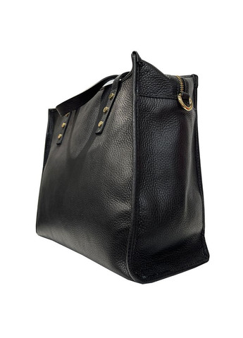 Сумка женская кожаная черная большая 2 ручки итальянская классическая (Д/Ш/В) 36/11/30(см) Felicita (336377685)