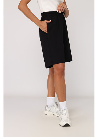 Шорти спортивні жіночі колір чорний ЦБ-00280545 Yuki (348838765)