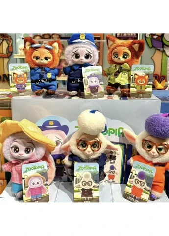 Іграшка-брелок Нік Полісмен, Крутихвіст, Nicholas "Nick" Piberius Wilde Зоотрополіс, Zootopia, 15 см No Brand (392473483)