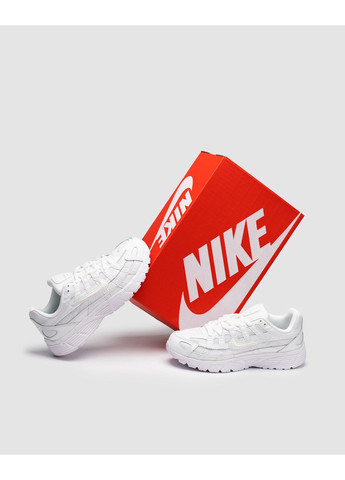 КРОСІВКИ ЖІНОЧІ NIKE P-6000 WHITE НАЙК П-6000 No Brand білі демісезони (367172544)
