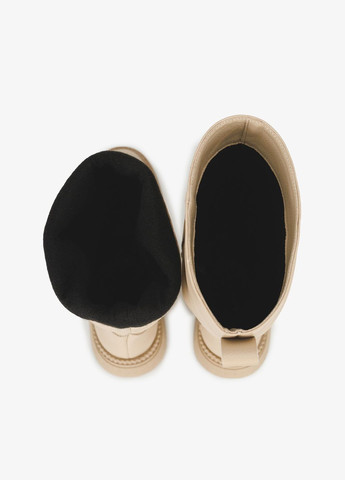 Осенние сапоги женские m81 бежевый shop (2000990860125) Stepln