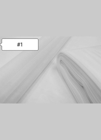 Ткань Евросетка. Белая №1 Buse (312506207)