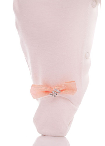 Человечек с шапкой для девочки трикотажный Зайка бежевый 62 см (33553) BABYKROHA (297200037)