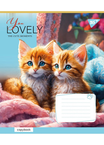 Набір зошитів шкільних А5/12 лінія You Lovely 25 шт (766954) Yes (352167557)