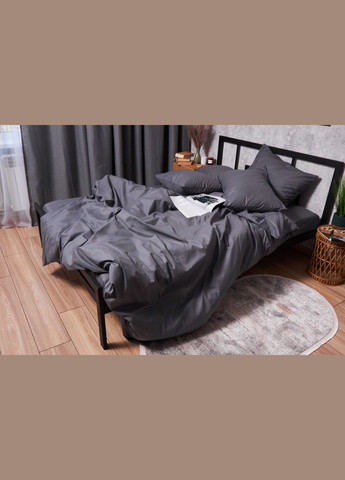 Комплект постельного белья Бязь Gold Люкс евро 200х220 наволочки 4х70х70 (MS-820003199) Moon&Star Dark Blue (288043417)