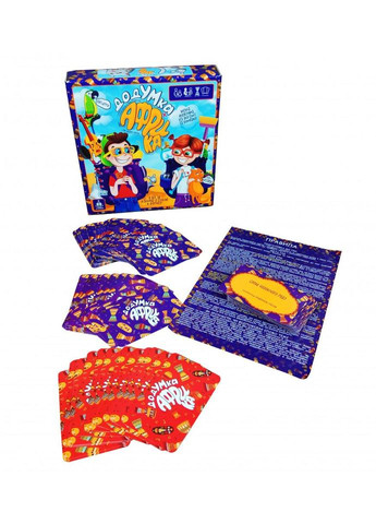 Настільна карткова гра "ДодУМка АФРИКА" GDV-Afr-01 укр. мовою Danko Toys (329893886)