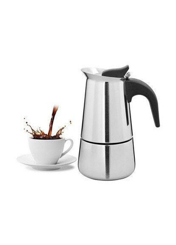 Гейзерная кофеварка BN-151 450 мл 9 чашек серебристая Benson (361398472)