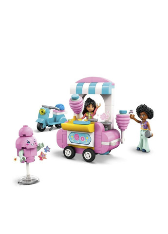 Конструктор Friends, Ларек с сахарной ватой и скутер цвет разноцветный ЦБ-00269198 Lego (315745235)