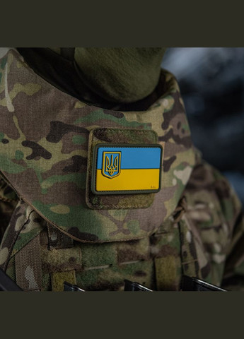 Нашивка прапор України з малим гербом PVC M-TAC (315339001)