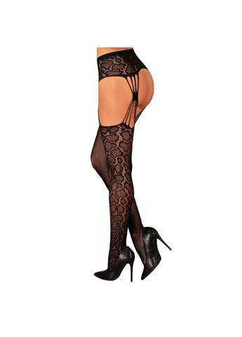 Эротические колготки-бодистокинг Garter stockings S821 черные - CherryLove Obsessive (282709981)