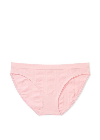 Женские трусики Seamless Bikini Panty XS розовые Victoria's Secret (292494974)