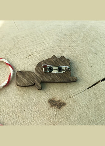 Дерев'яний значок "Кіт Пушин Гаррі Поттер" Cozy-Up (291162419)