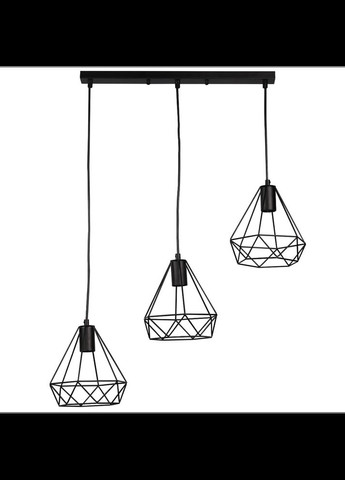 Підвісний світильник 314628 Vigo E27 3x20W IP20 BK (014353) Goldlux (361312157)