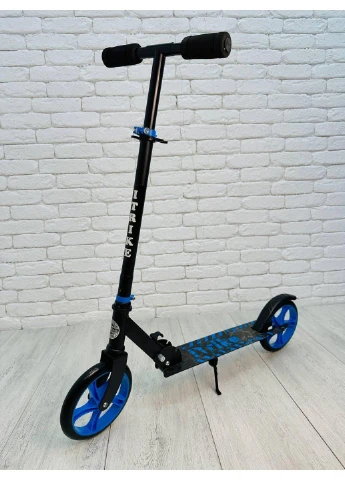 Детский двухколесный самокат iTrike SR 2-010-4-1 до 100 кг (Синий) No Brand (332634460)