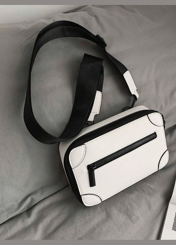 Сумка крос-боді через плече біла No Brand (290706271)