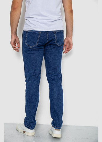 Синие демисезонные джинсы мужские на резинке 244R8064 Ager