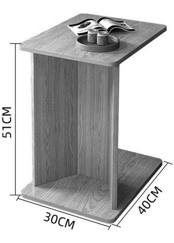 Приставной столик из дерева Линга мускат (ДНС-004107) No Brand (328076693)