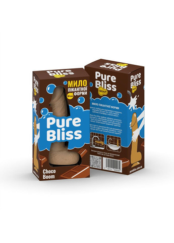 Ароматное мыло пикантной формы Brown Choco Boom (Шоколад) 15 см Pure Bliss (369624929)