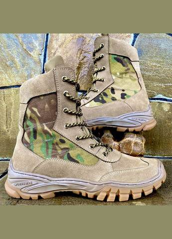 Берцы Мужские Демисезонные Тактические. 36-49р Койот. Удобные и долговечные! DSDM-1005 No Brand (301148222)