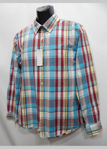 Цветная кэжуал рубашка в клетку No Brand