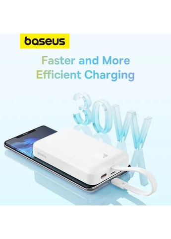 Powerbank Magnetic Mini 30W 10000mAh White (P1002210B223-00) Baseus (370709994)