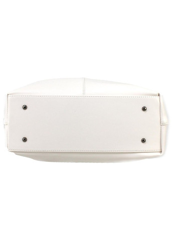 Містка жіноча сумка з екошкіри 0-54651079 біла Voila (364485836)