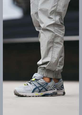 Кроссовки женские и мужские Asics Gel-Kahana 8 grey blue | Асикс Гель-Кахана 8 серые синие No Brand серые всесезоны (315155232)