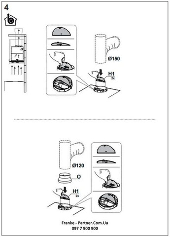 Витяжка вбудовувана Box Flush EVO нерж FRANKE (315406943)