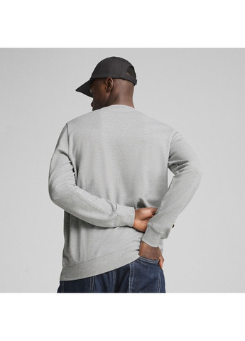 Сіра демісезонна світшот essentials elevated crew men Puma