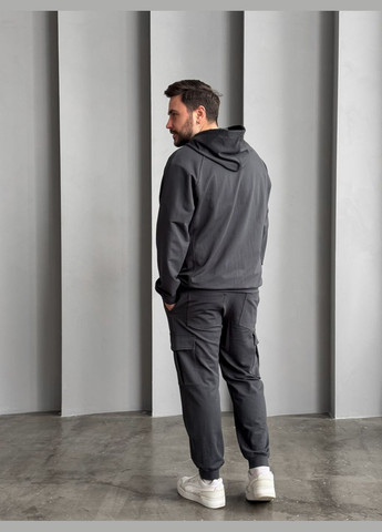 Комплект куртка сірий графіт Main + костюм Jack на блискавці сірий No Brand (327253637)