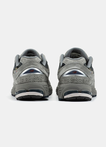 Серые демисезонные серые осенние мужские кроссовки new balance 2002r gore-tex термо | нью беланс 2002 г. гортекс термо серый No Brand