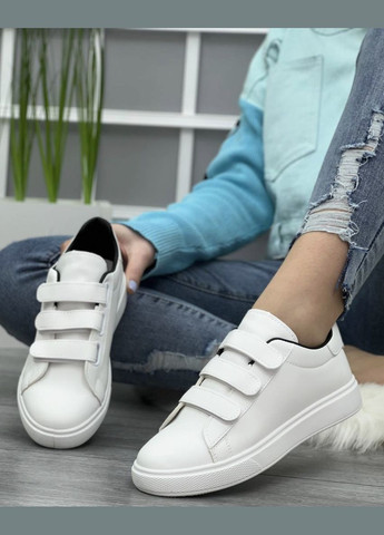 Белые демисезонные кросівки Fashion