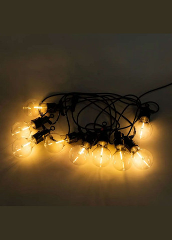 Ретро-гирлянда уличная 10 LED длина 5 метров, желтый GarlandoPro (328604334)
