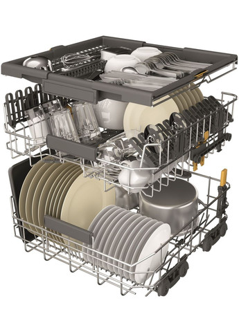 Посудомоечная машина W7F HP33 X нержавеющая сталь WHIRLPOOL (368593479)