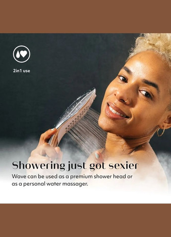 Насадка на душ для мастурбації Wave, біла Womanizer (297131327)