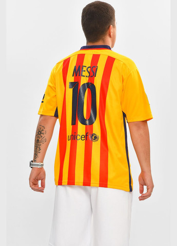 Оранжевая футболка футбольная мужская оранжевого цвета с принтом Let's Shop