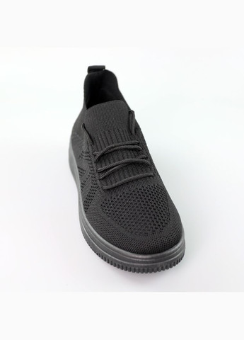 Кроссовки женские Fashion чёрные демисезоны (301634210)