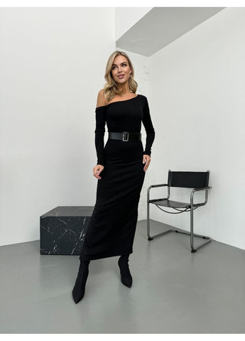 Чорна сукня, колір чорний Fashion