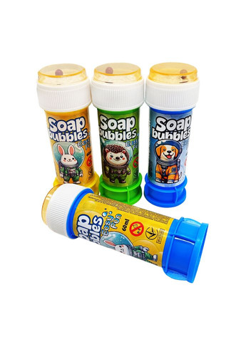 Мильні бульбашки "Класичні" 70601-EF 60 мл, в асортименті Easy Fun (334157782)