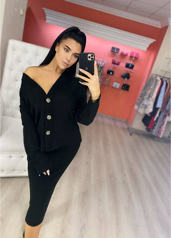 Костюм SHELLY колір чорний milirud (366291656)