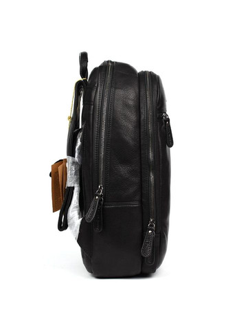 Великий шкіряний рюкзак HB4006A чорний HILL BURRY (327092826)