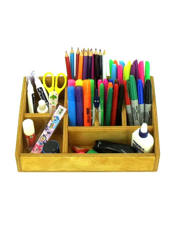 Настольный органайзер из дерева Солкертон карри (КНЦ-005103) No Brand (328228299)