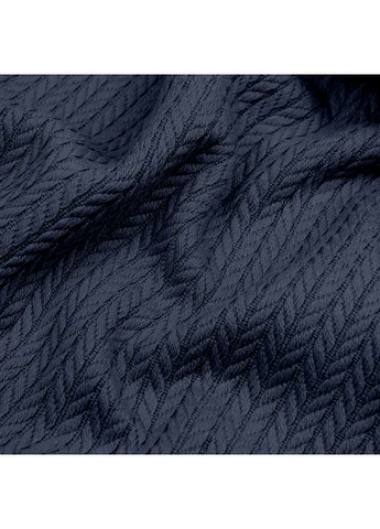Плед покривало косичка 75x95 Navy Knitted Braid (4822052244036) Cosas (392830111)